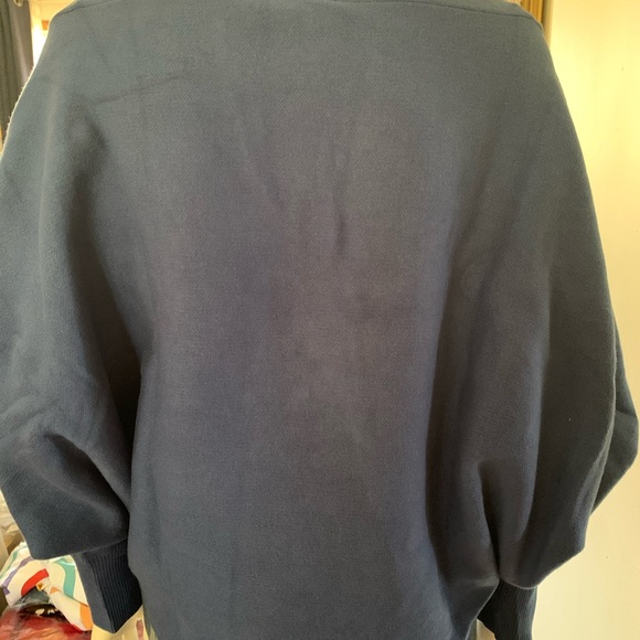 Blue Cardigan Sweater - Picture 10 of 16